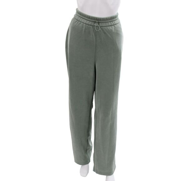 Lululemon Pants - Lululemon Womens Polyester Blend Drawstring Sweatpants Green Size 16